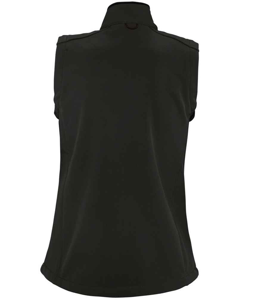SOL'S SOL'S Ladies Rallye Soft Shell Bodywarmer - Black (46801)