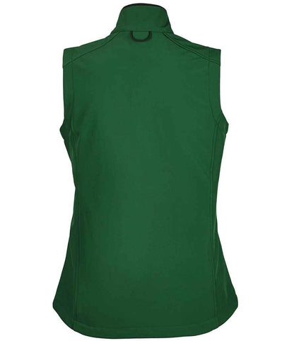 SOL'S SOL'S Ladies Rallye Soft Shell Bodywarmer - Bottle Green (46801)