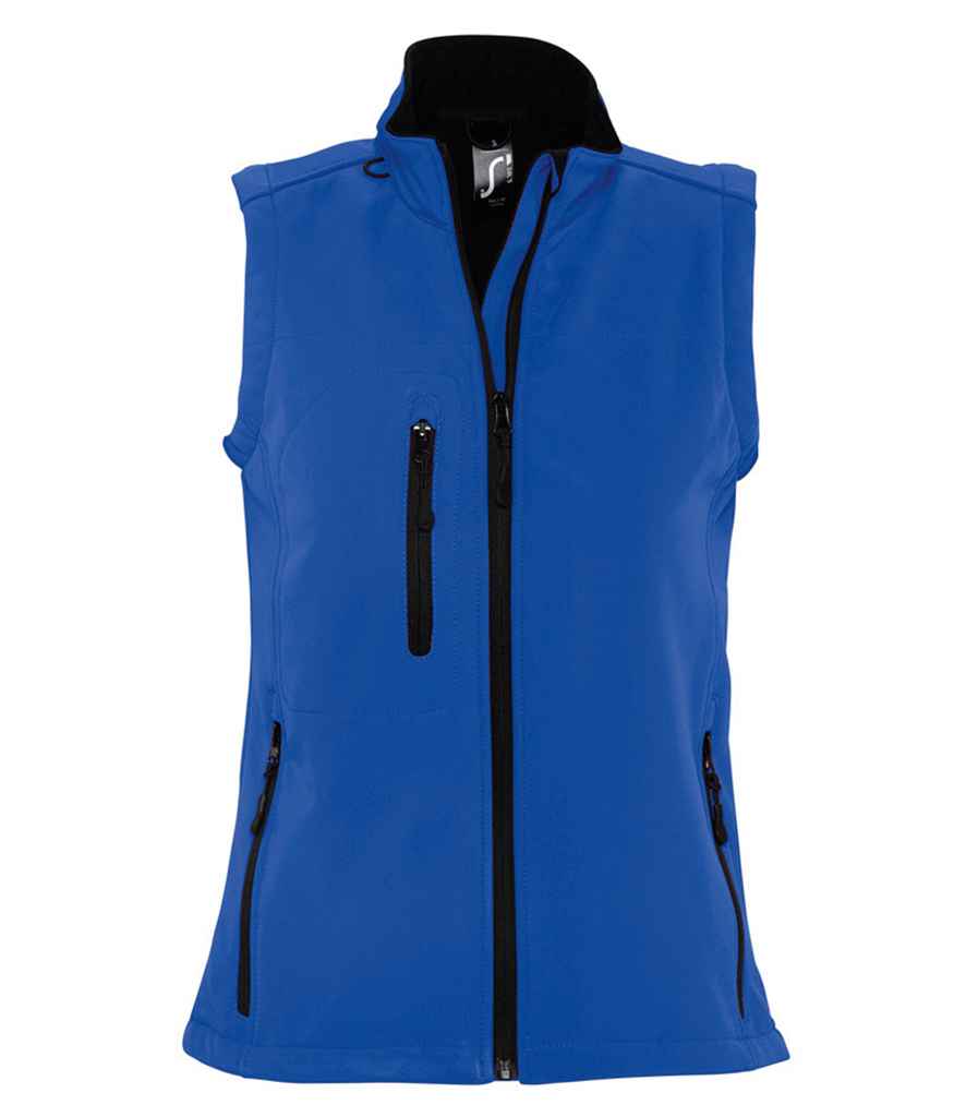 SOL'S SOL'S Ladies Rallye Soft Shell Bodywarmer - Royal Blue (46801)