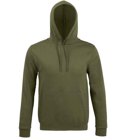 SOL'S SOL'S Unisex Snake Hooded Sweatshirt - Army (47101)