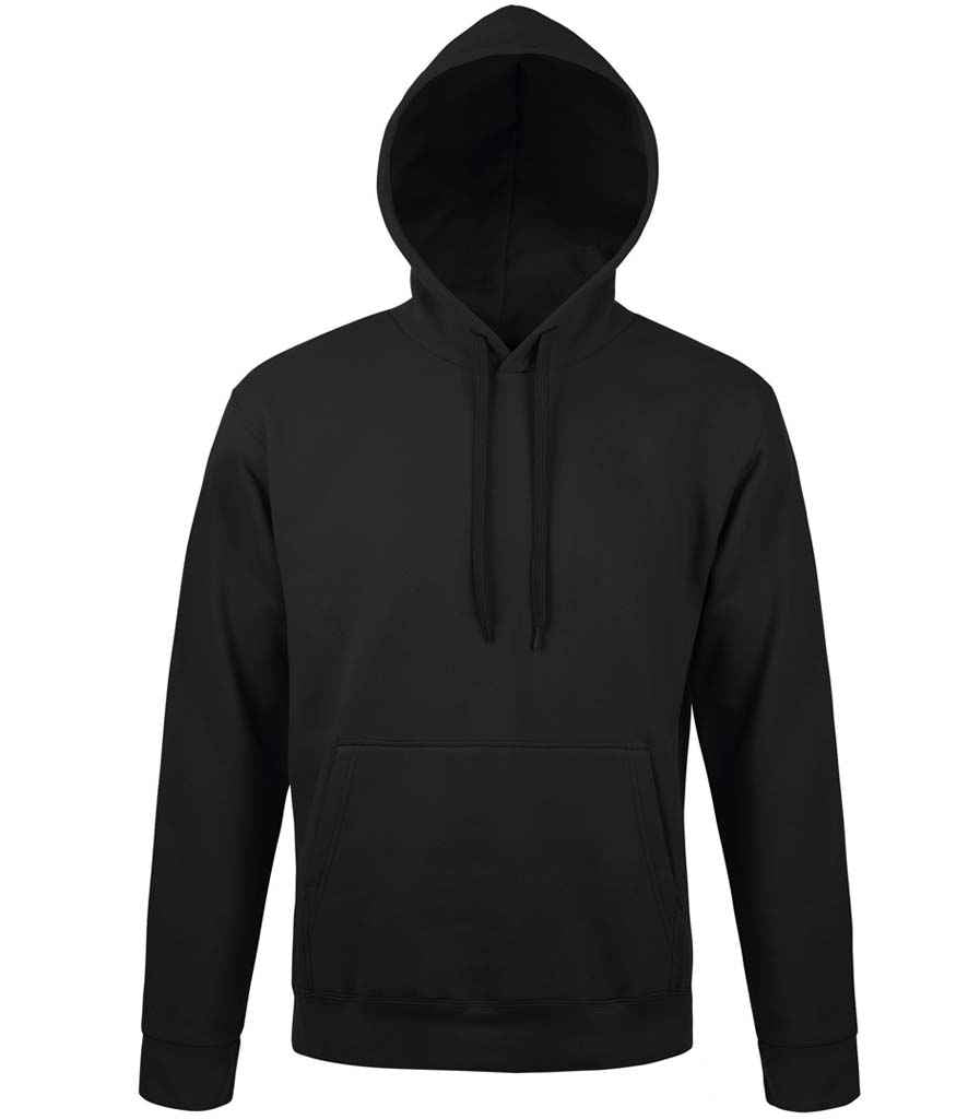 SOL'S SOL'S Unisex Snake Hooded Sweatshirt - Black (47101)