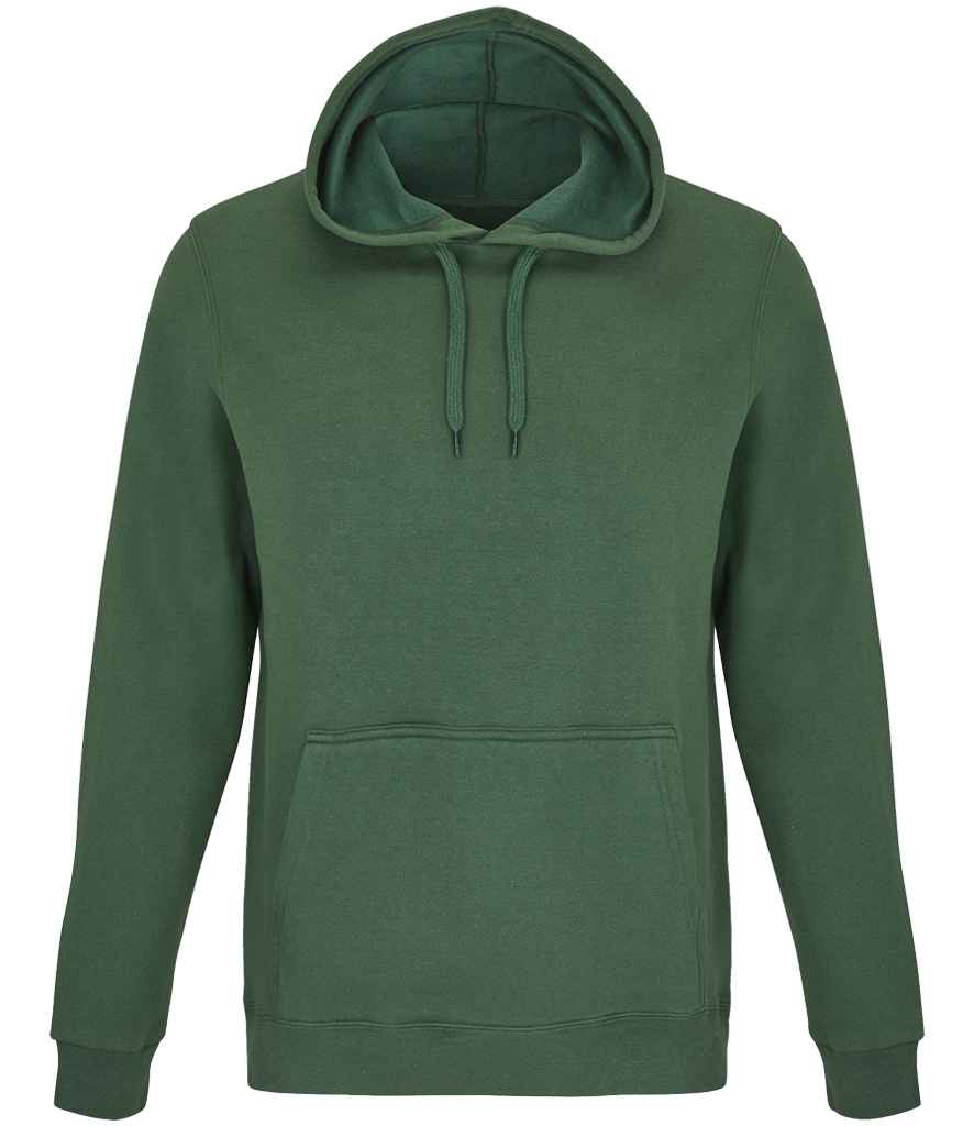 SOL'S SOL'S Unisex Snake Hooded Sweatshirt - Bottle Green (47101)