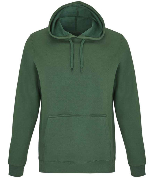 SOL'S SOL'S Unisex Snake Hooded Sweatshirt - Bottle Green (47101)