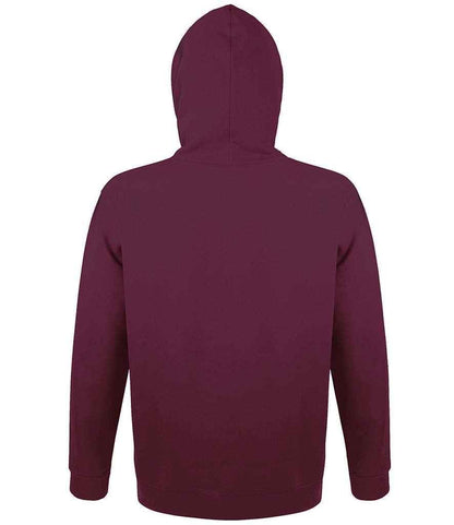 SOL'S SOL'S Unisex Snake Hooded Sweatshirt - Burgundy (47101)