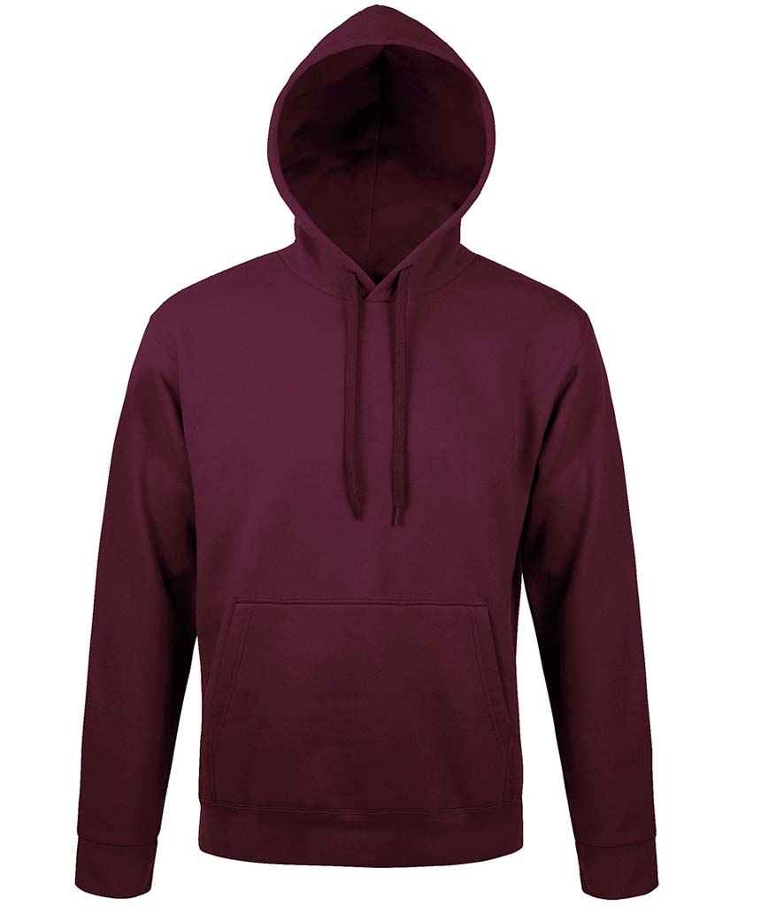 SOL'S SOL'S Unisex Snake Hooded Sweatshirt - Burgundy (47101)