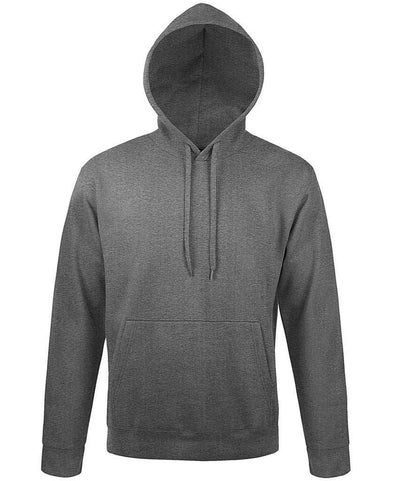 SOL'S SOL'S Unisex Snake Hooded Sweatshirt - Charcoal Marl (47101)
