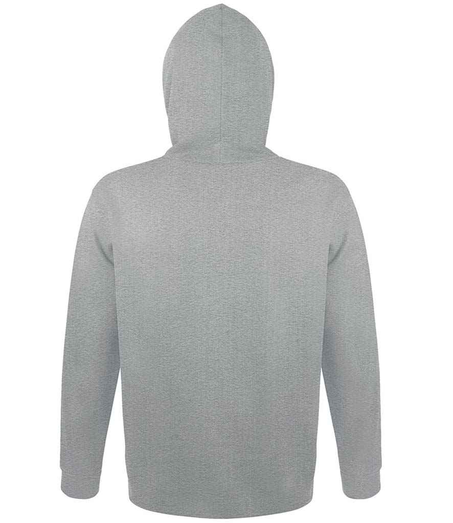 SOL'S SOL'S Unisex Snake Hooded Sweatshirt - Grey Marl (47101)