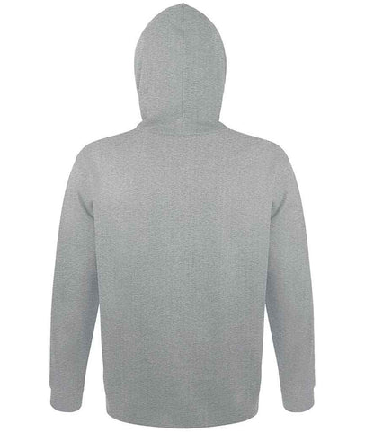 SOL'S SOL'S Unisex Snake Hooded Sweatshirt - Grey Marl (47101)