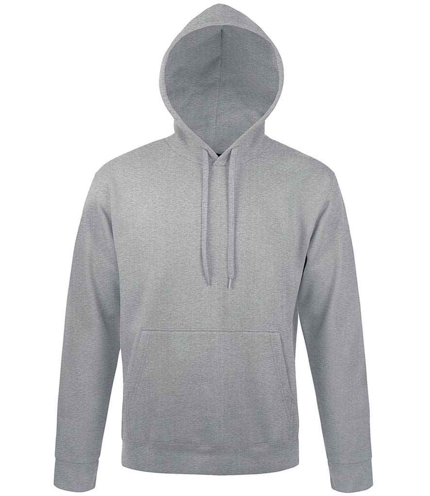 SOL'S SOL'S Unisex Snake Hooded Sweatshirt - Grey Marl (47101)