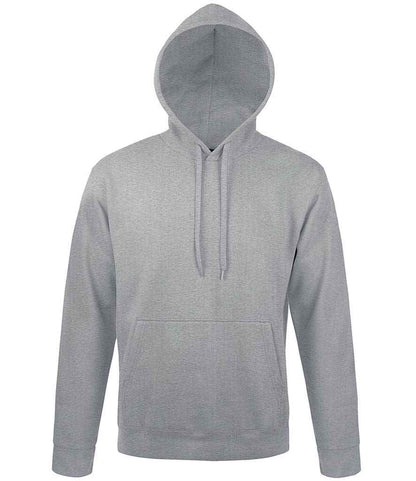 SOL'S SOL'S Unisex Snake Hooded Sweatshirt - Grey Marl (47101)