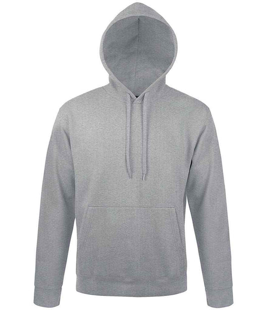 SOL'S SOL'S Unisex Snake Hooded Sweatshirt - Grey Marl (47101)