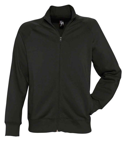 SOL'S SOL'S Sundae Sweat Jacket - Black (47200)