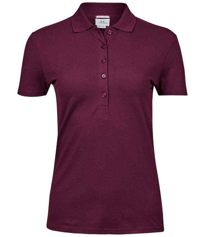 Tee Jays Ladies Luxury Stretch Polo Shirt - FRONT