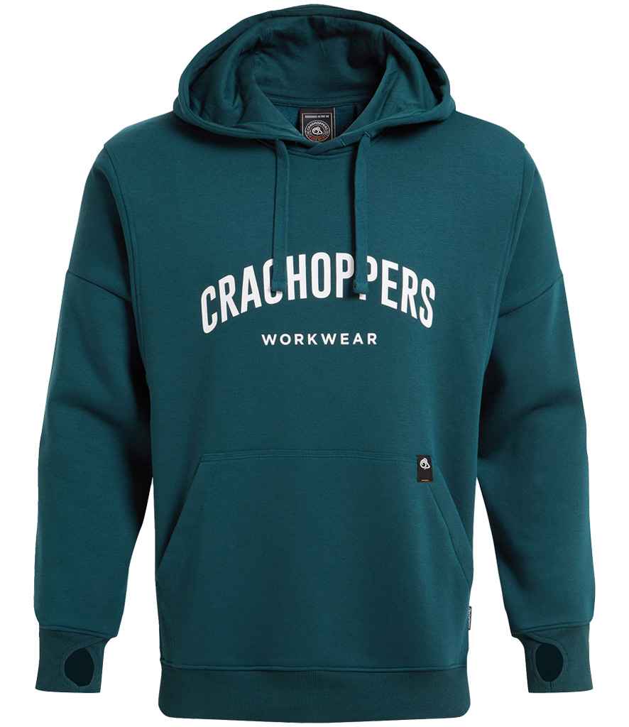 Craghoppers Workwear Oulston Hoodie - Dark Aegean Blue (CR710) - back