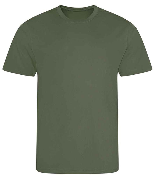 AWDis Cool T-Shirt - Earthy Green Front