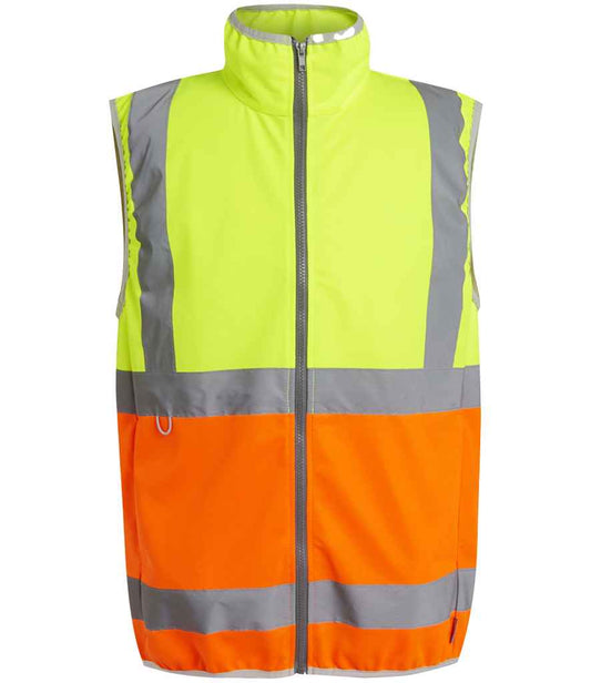 Regatta High Visibility Pro Full Zip Gilet - FRONT