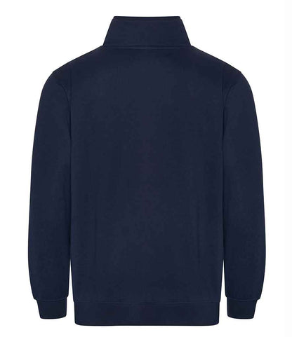 Pro RTX Pro 1/4 Neck Zip Sweatshirt - Navy - back
