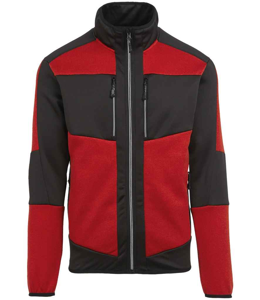 Regatta E-Volve Unisex Knit Effect Midlayer Top - FRONT