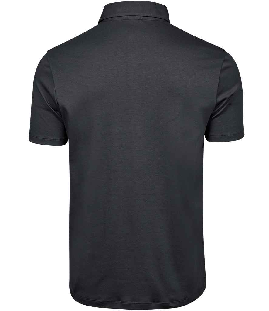 Tee Jays Pima Cotton Interlock Polo Shirt - BACK