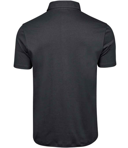 Tee Jays Pima Cotton Interlock Polo Shirt - BACK