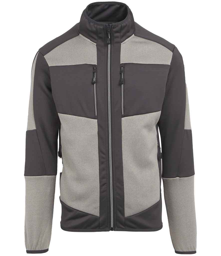 Regatta E-Volve Unisex Knit Effect Midlayer Top - FRONT
