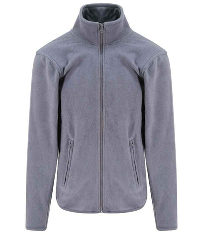 Pro RTX Pro Micro Fleece Jacket - Solid Grey - front
