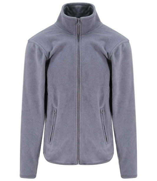 Pro RTX Pro Micro Fleece Jacket - Solid Grey - front