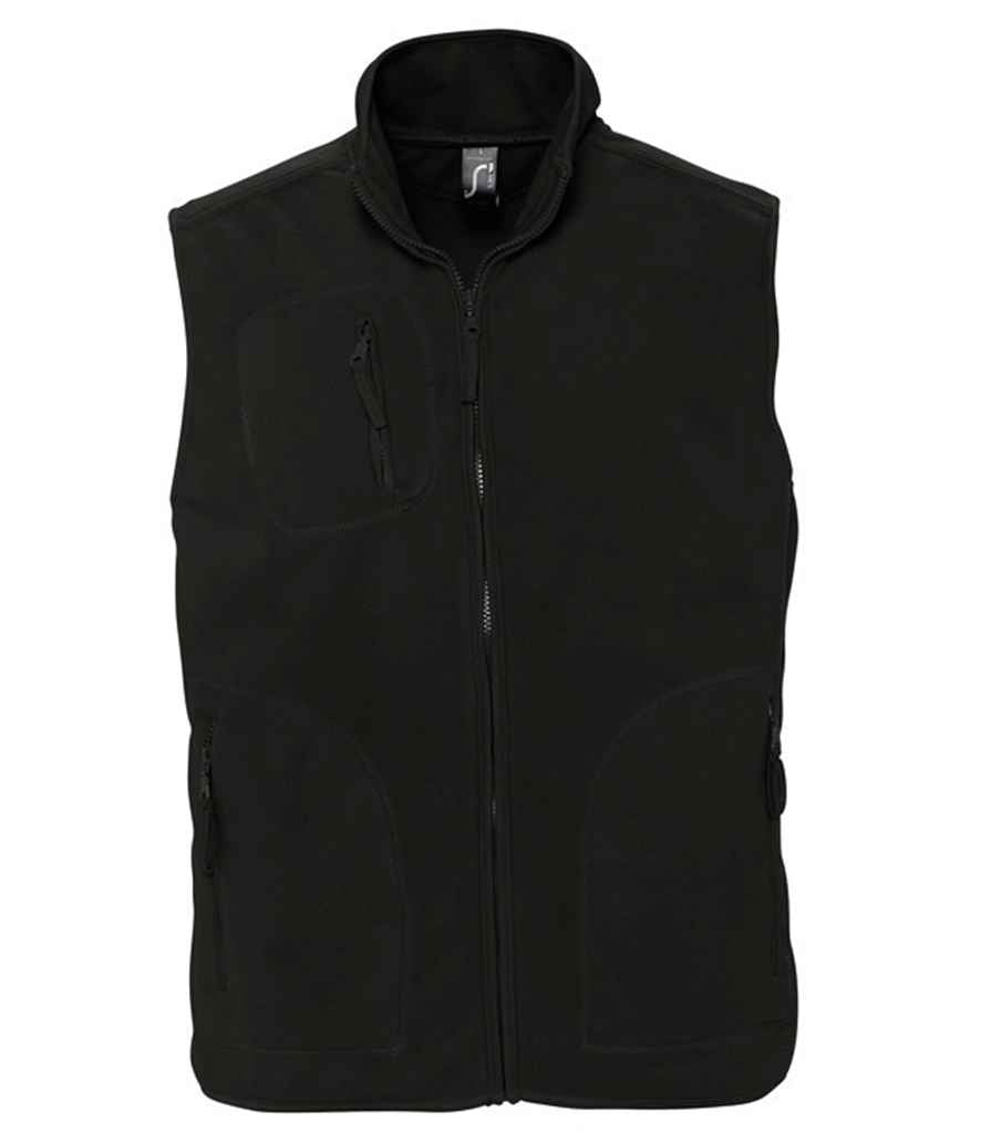 SOL'S SOL'S Unisex Norway Fleece Bodywarmer - Black (51000)