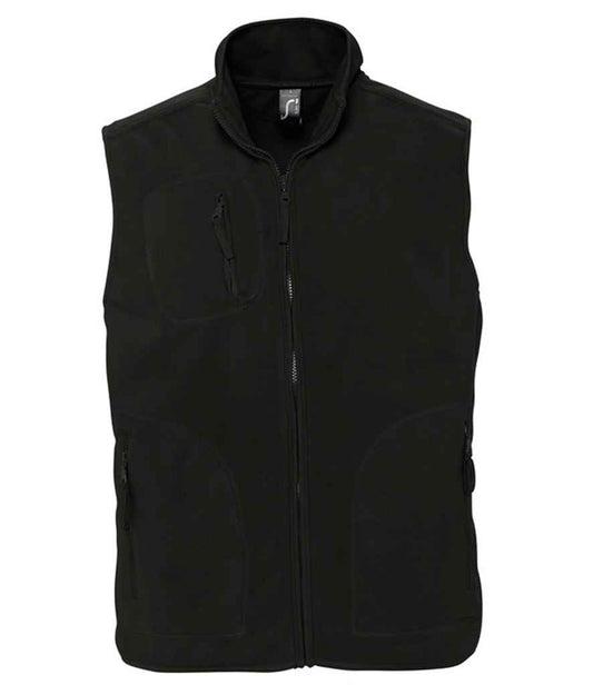 SOL'S SOL'S Unisex Norway Fleece Bodywarmer - Black (51000)