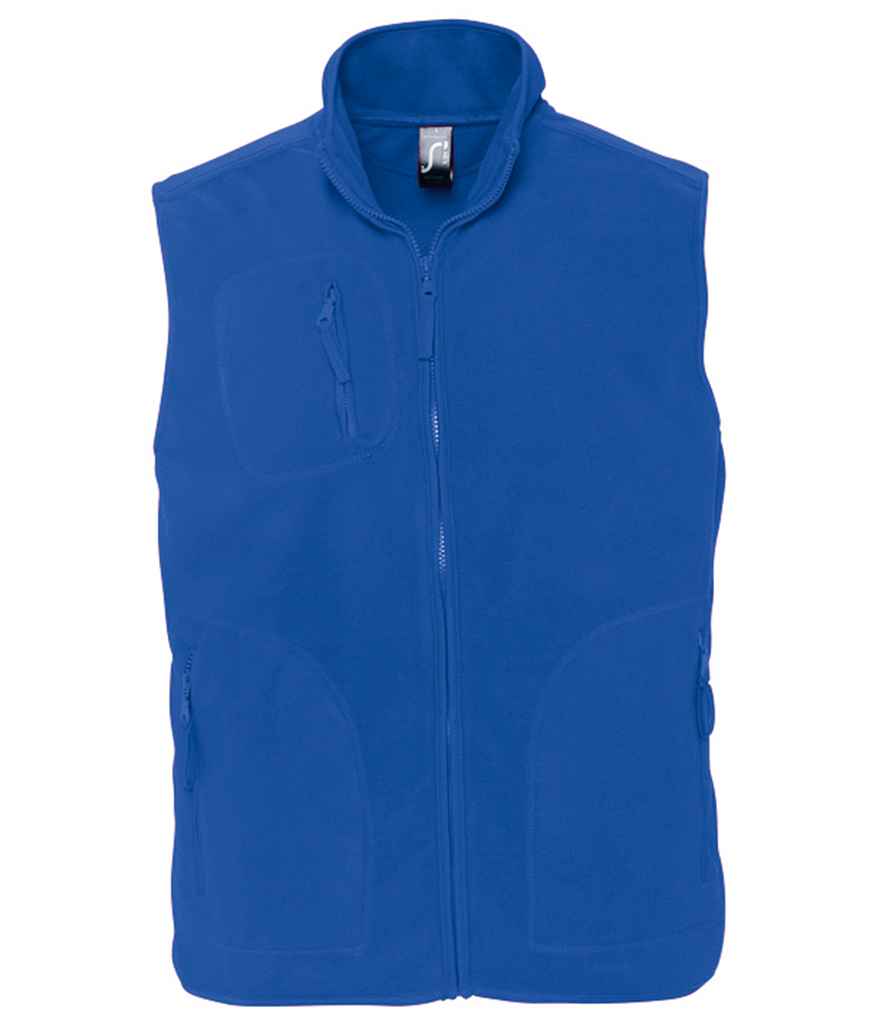 SOL'S SOL'S Unisex Norway Fleece Bodywarmer - Royal Blue (51000)