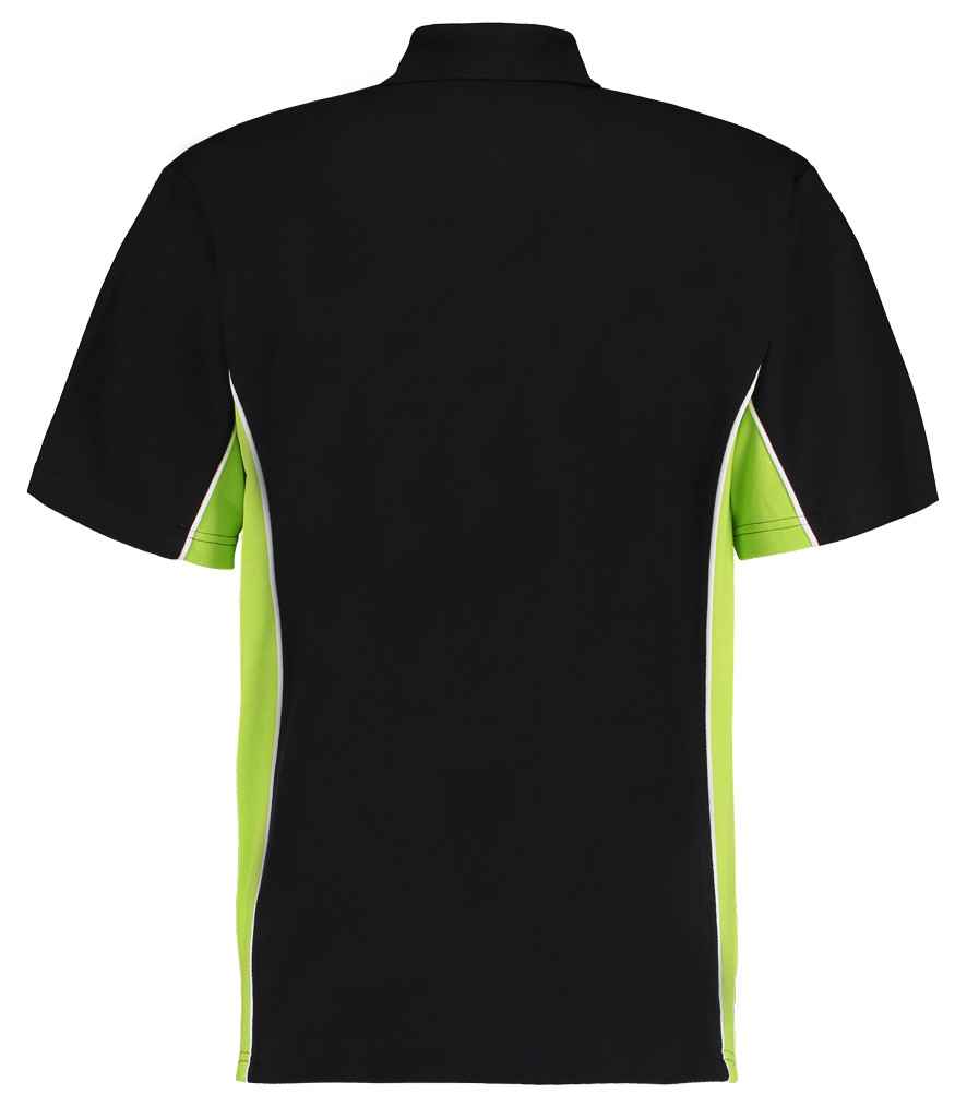 Kustom Kit Track Poly/Cotton Piqué Polo Shirt - BACK