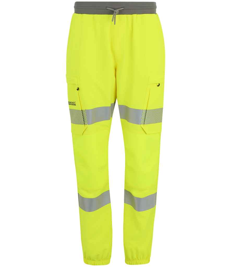 Regatta High Visibility Prolite Stretch Jog Pants - FRONT