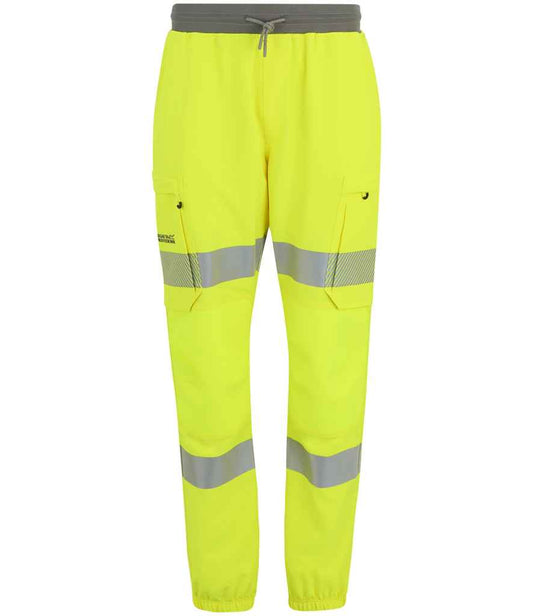 Regatta High Visibility Prolite Stretch Jog Pants - FRONT