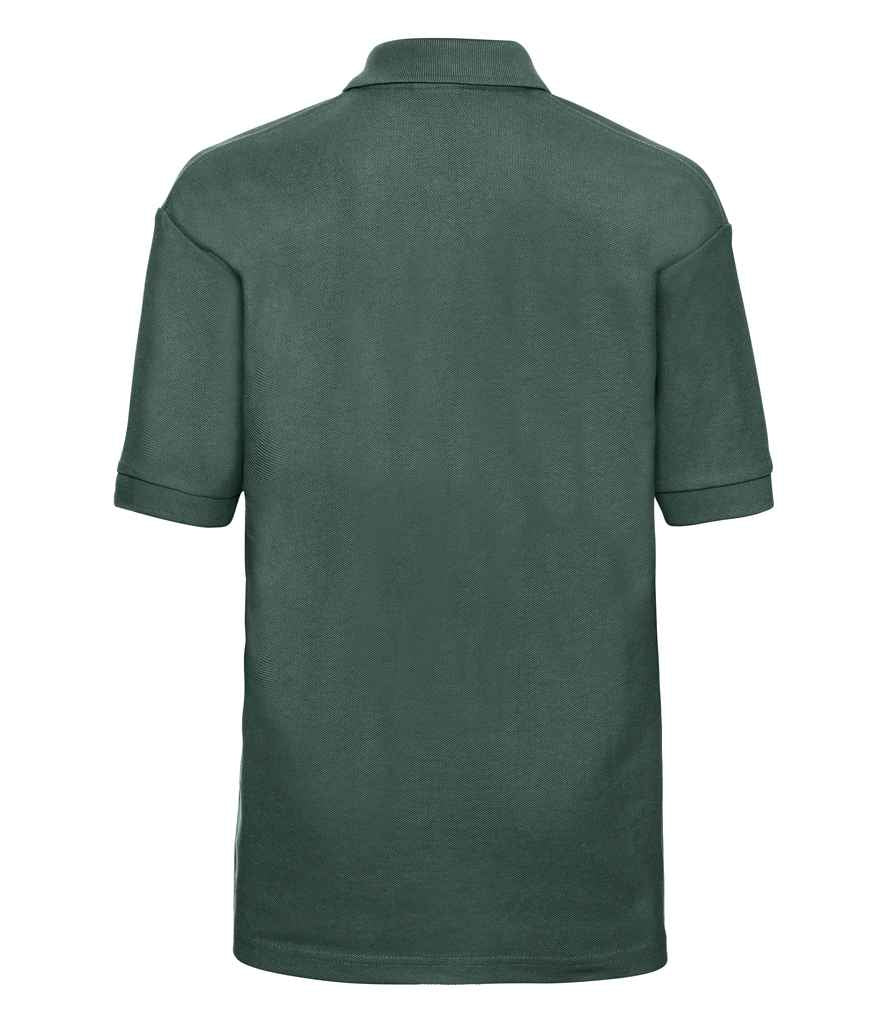 Russell Schoolgear Kids Poly/Cotton Piqué Polo Shirt - Bottle Green (539B)