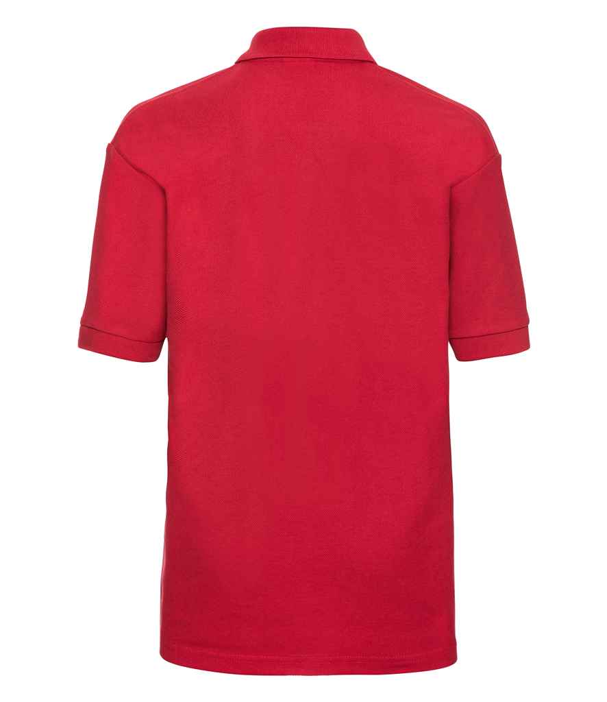Russell Schoolgear Kids Poly/Cotton Piqué Polo Shirt - Bright Red (539B)