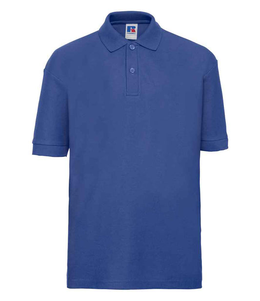 Russell Schoolgear Kids Poly/Cotton Piqué Polo Shirt - Bright Royal (539B)