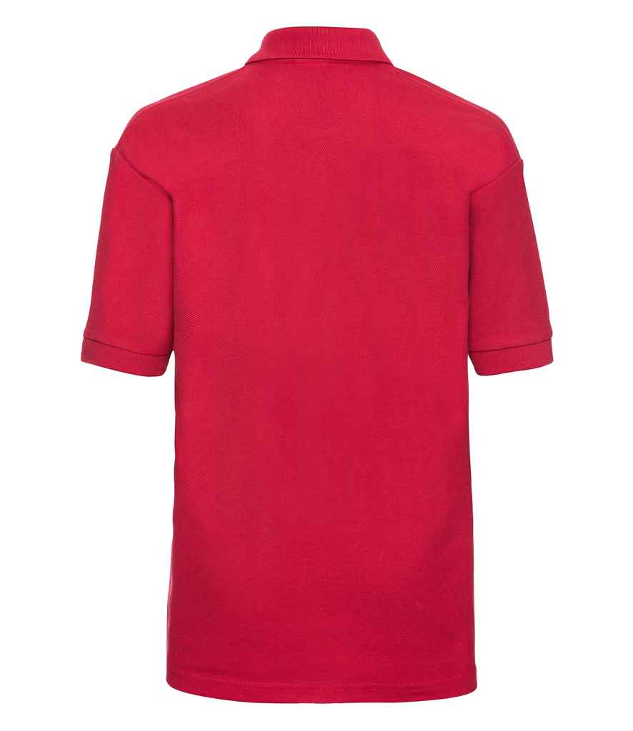 Russell Schoolgear Kids Poly/Cotton Piqué Polo Shirt - Classic Red (539B)