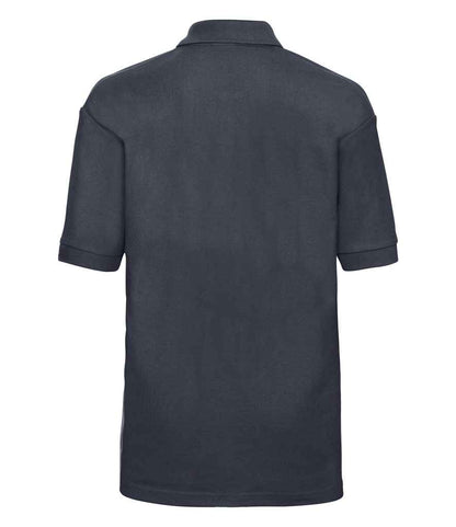 Russell Schoolgear Kids Poly/Cotton Piqué Polo Shirt - French Navy (539B)