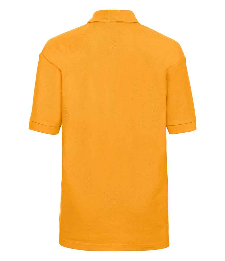 Russell Schoolgear Kids Poly/Cotton Piqué Polo Shirt - Gold (539B)