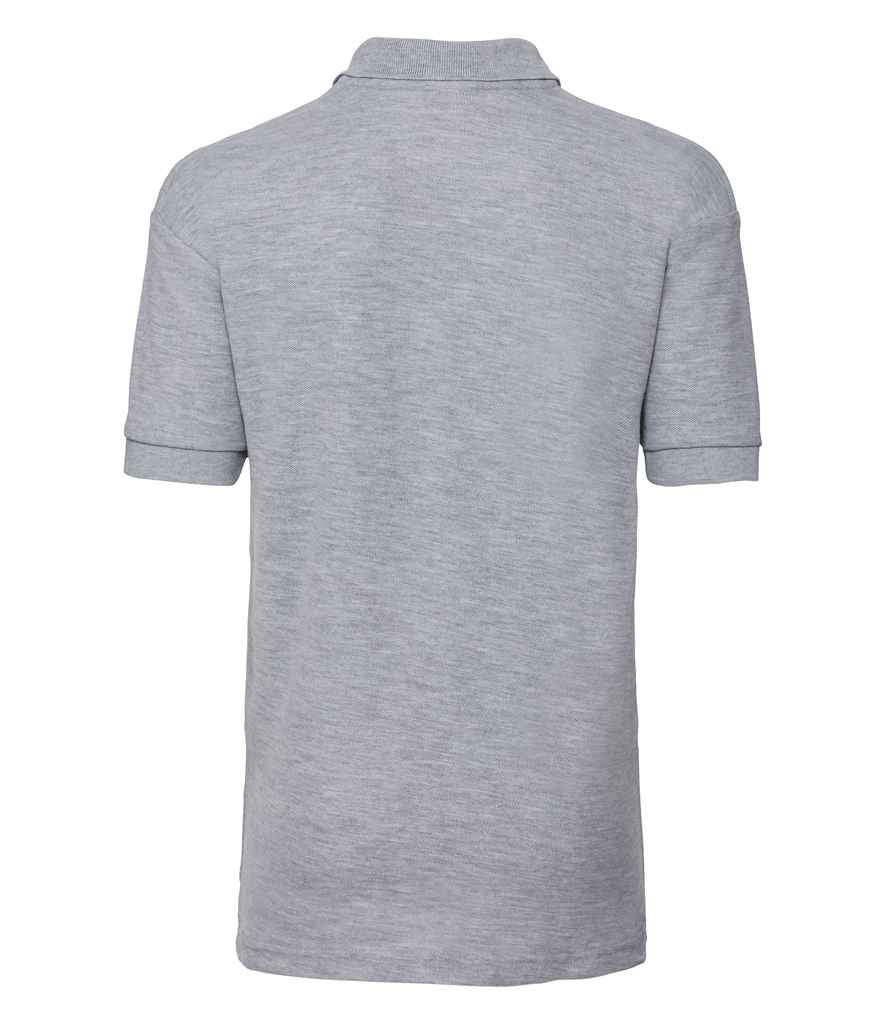 Russell Schoolgear Kids Poly/Cotton Piqué Polo Shirt - Light Oxford (539B)