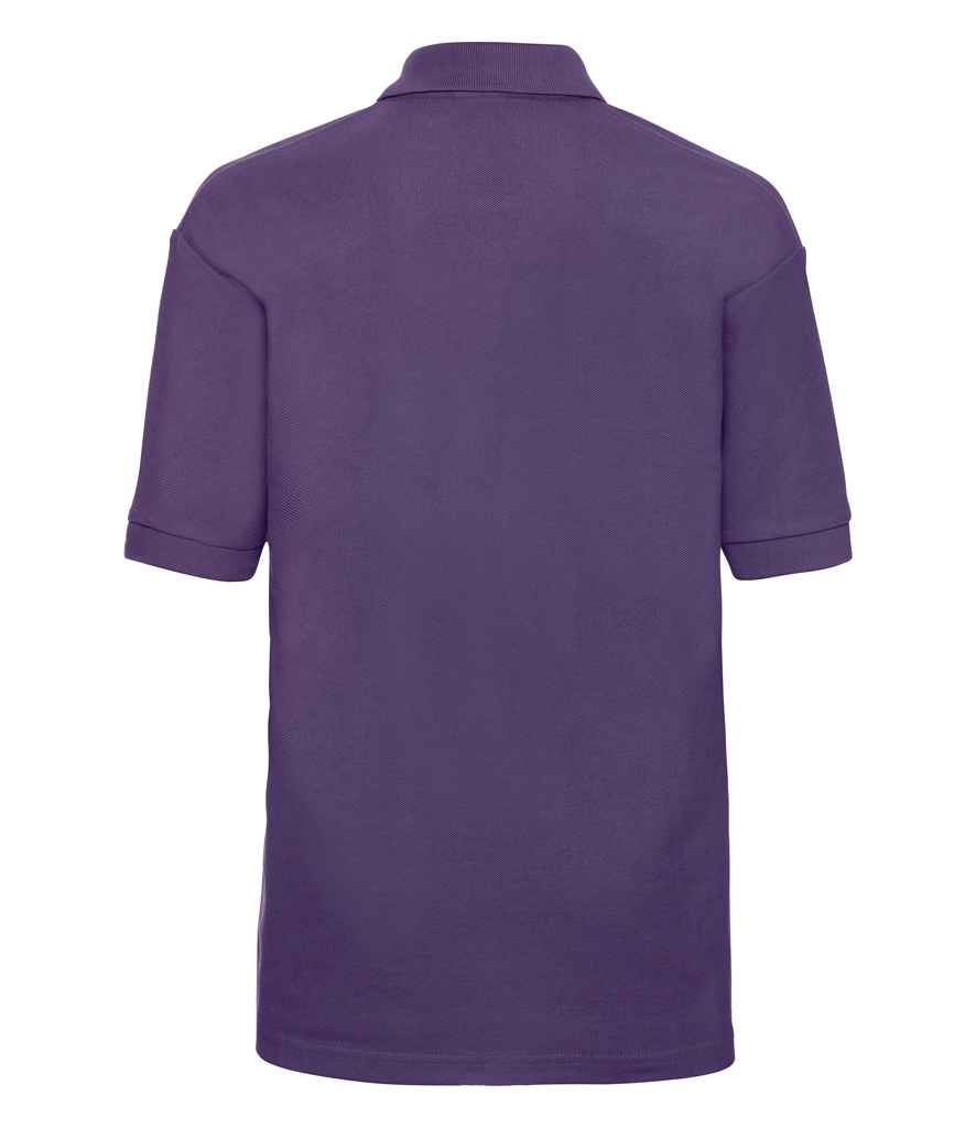 Russell Schoolgear Kids Poly/Cotton Piqué Polo Shirt - Purple (539B)
