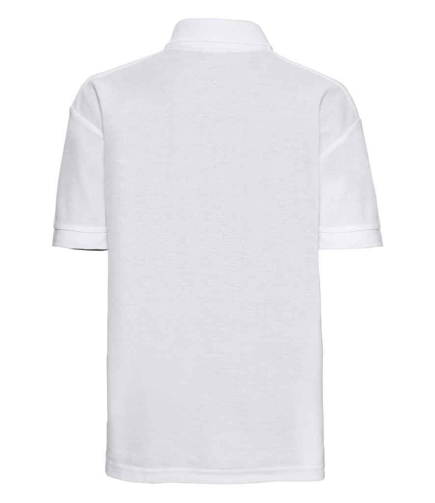 Russell Schoolgear Kids Poly/Cotton Piqué Polo Shirt - White (539B)