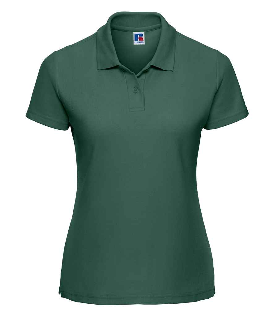 Russell Ladies Classic Poly/Cotton Piqué Polo Shirt - Bottle Green (539F)