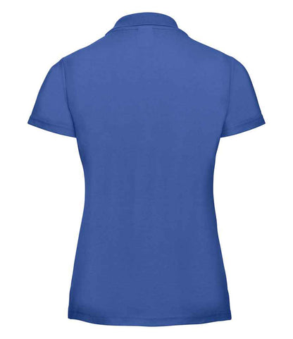 Russell Ladies Classic Poly/Cotton Piqué Polo Shirt - Bright Royal (539F)