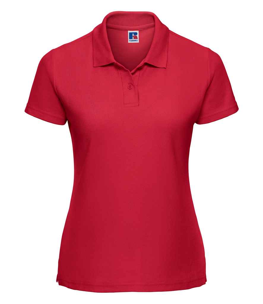 Russell Ladies Classic Poly/Cotton Piqué Polo Shirt - Classic Red (539F)