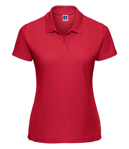 Russell Ladies Classic Poly/Cotton Piqué Polo Shirt - Classic Red (539F)