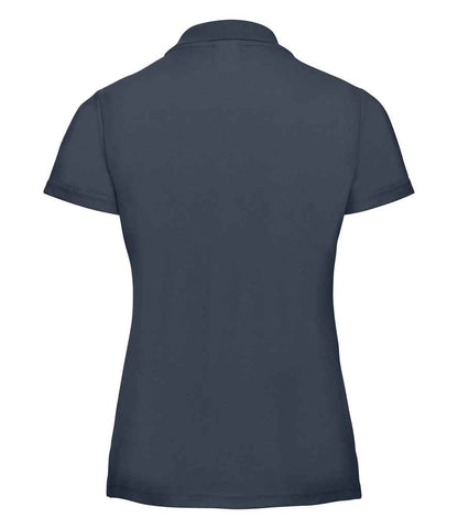 Russell Ladies Classic Poly/Cotton Piqué Polo Shirt - French Navy (539F)