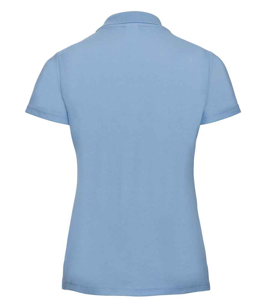 Russell Ladies Classic Poly/Cotton Piqué Polo Shirt - Sky Blue (539F)