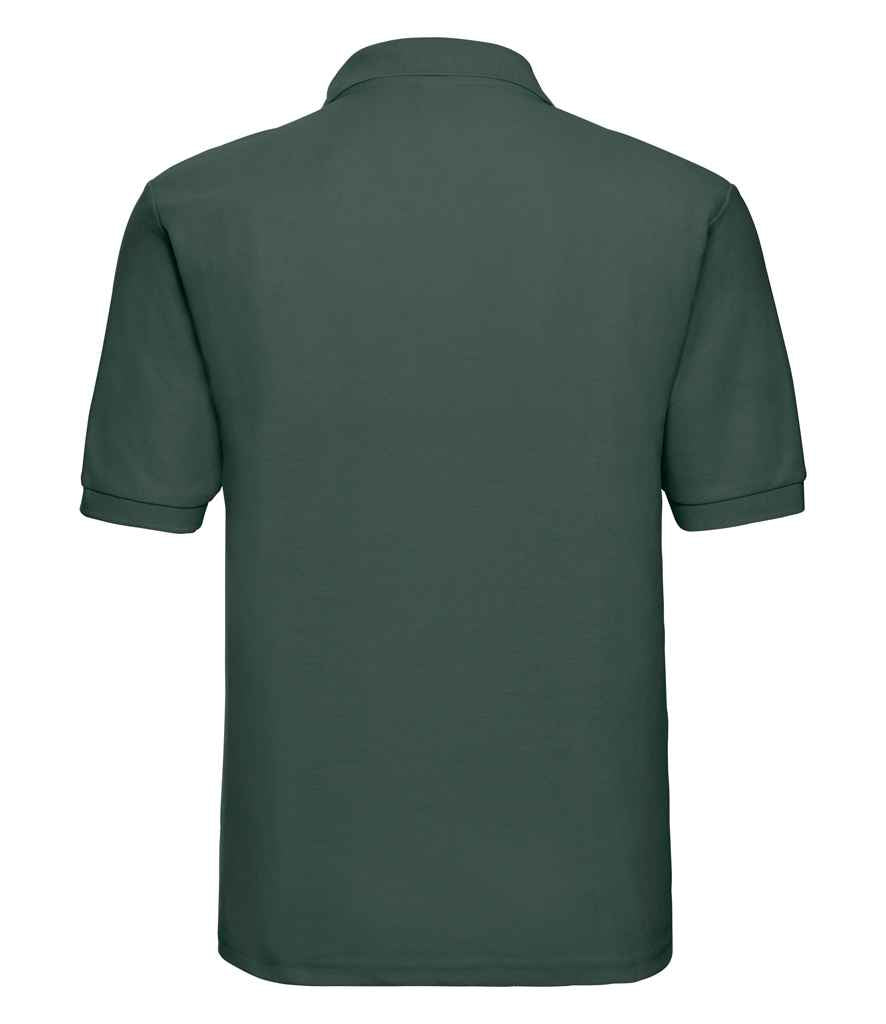 Russell Poly/Cotton Piqué Polo Shirt - Bottle Green (539M)