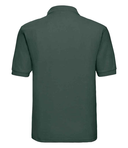 Russell Poly/Cotton Piqué Polo Shirt - Bottle Green (539M)